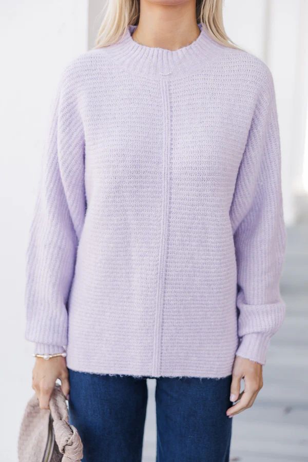 Easy Introductions Lavender Purple Sweater Easy Introductions Lavender Purple Sweater