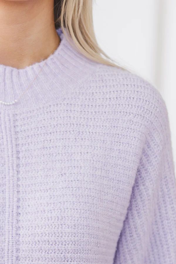 Easy Introductions Lavender Purple Sweater Easy Introductions Lavender Purple Sweater