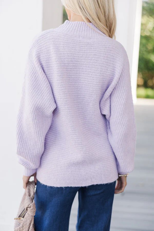 Easy Introductions Lavender Purple Sweater Easy Introductions Lavender Purple Sweater