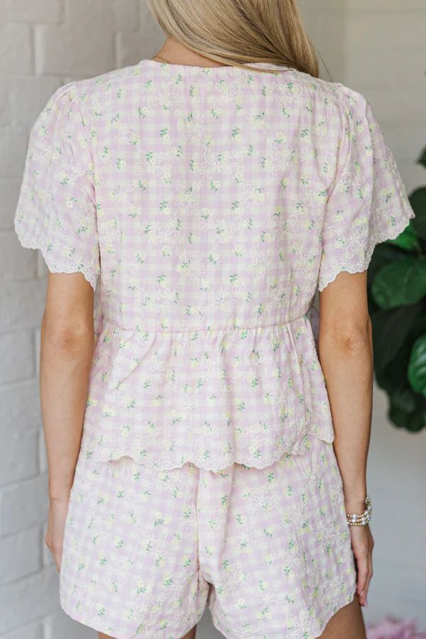 In Your Favor Light Pink Floral Set In Your Favor Light Pink Floral Set