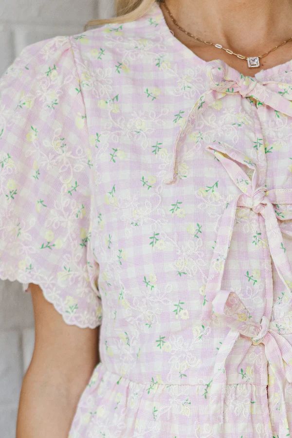 In Your Favor Light Pink Floral Set In Your Favor Light Pink Floral Set