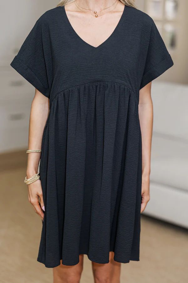 NURSING COLLECTION: Full Of Joy Black Dress NURSING COLLECTION: Full Of Joy Black Dress