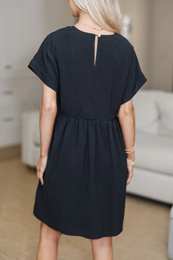 NURSING COLLECTION: Full Of Joy Black Dress NURSING COLLECTION: Full Of Joy Black Dress