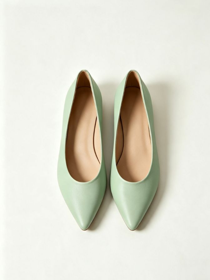 Pointed Toe Flat Ballet Shoes
