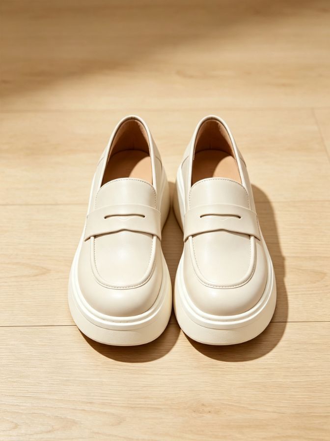 Platform Penny Loafers