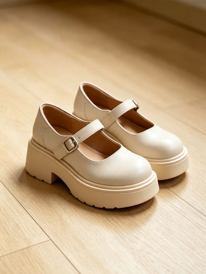 Platform Mary Jane Shoes Platform Mary Jane Shoes